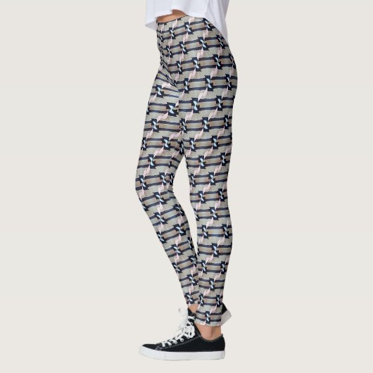 Abstract digitaal patroon 1206 - Leggings (Links)