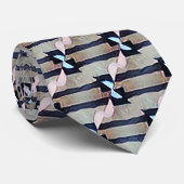 Abstract digitaal patroon 1206 - Mannen Stropdas (Opgerold)