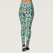 Abstract digitaal patroon 1210 - Leggings (Achterkant)