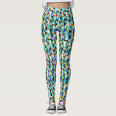 Abstract digitaal patroon 1210 - Leggings (Voorkant)