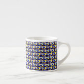 Abstract digitaal patroon 1216 - Espresso Mok (Rechts)