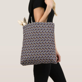 Abstract digitaal patroon 1219 - Canvas tas