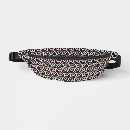 Abstract digitaal patroon 1219 - Fanny Pack Heuptasje (Voorkant)
