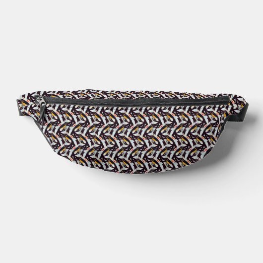 Abstract digitaal patroon 1219 - Fanny Pack Heuptasje (Liggend)