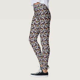 Abstract digitaal patroon 1219 - Leggings