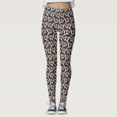 Abstract digitaal patroon 1219 - Leggings (Voorkant)
