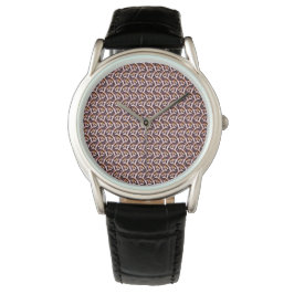 Abstract digitaal patroon 1219 - Mannen Horloge