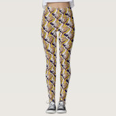 Abstract digitaal patroonontwerp 1209 - Leggings (Voorkant)