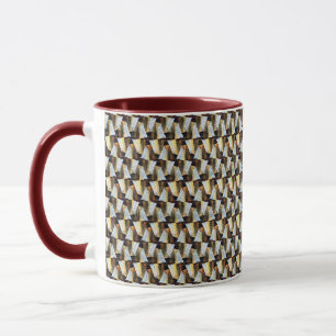 Abstract digitaal patroonontwerp 1215 - Koffie Mok