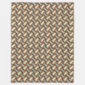 Abstract digitaal patroonontwerp 1220 - Deken (Voorkant)