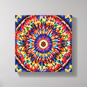 Abstract digitaal schilderdoek canvas afdruk (Voorkant)