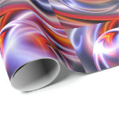 Abstract digitaal schilderen cadeaupapier (Rol Hoek)