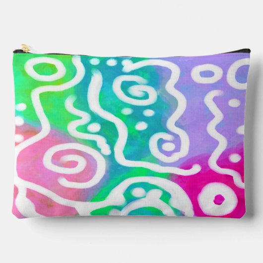 Abstract digitaal schilderen etui (Voorkant)