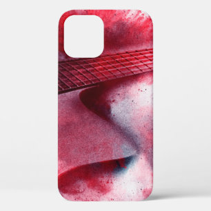 Abstract digitaal schilderij van gitarart, abstrac Case-Mate iPhone case