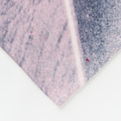 Abstract digitaal schilderij van gitarart, abstrac fleece deken (Hoek)