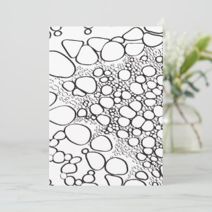 Abstract digitaal werk 10 bedankkaart