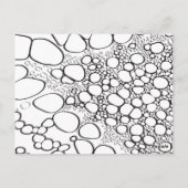 Abstract digitaal werk 10 briefkaart (Achterkant)