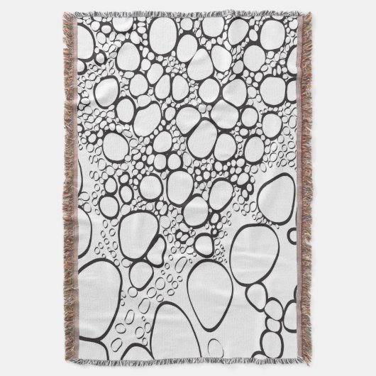 Abstract digitaal werk 10 deken (Voorkant Verticaal)