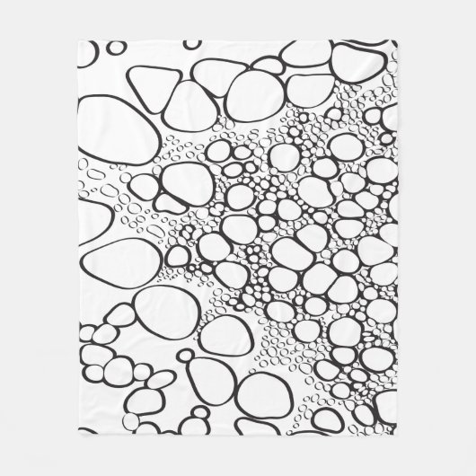 Abstract digitaal werk 10 fleece deken (Voorkant)