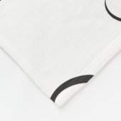 Abstract digitaal werk 10 fleece deken (Hoek)