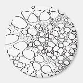 Abstract digitaal werk 10 magneet (Voorkant)