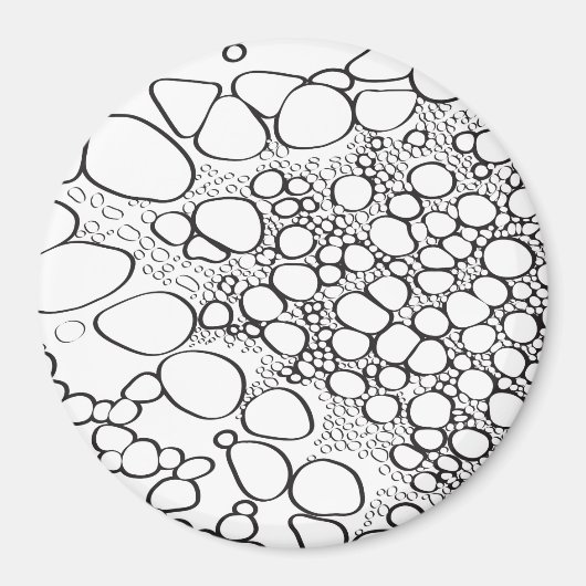 Abstract digitaal werk 10 magneet (Voorkant)