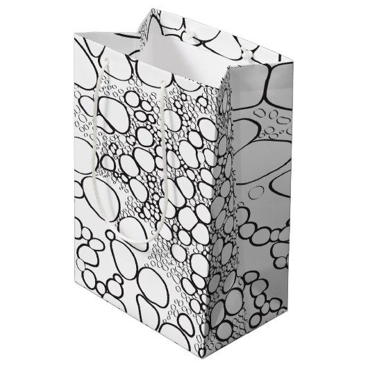 Abstract digitaal werk 10 medium cadeauzakje (Achterkant Gekanteld)