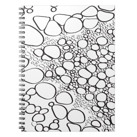 Abstract digitaal werk 10 notitieboek (Voorkant)