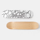 Abstract digitaal werk 10 persoonlijk skateboard (Horizontaal)