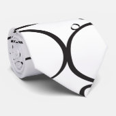 Abstract digitaal werk 10 stropdas (Opgerold)