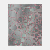 Abstract digitaal werk 3 fleece deken (Voorkant)