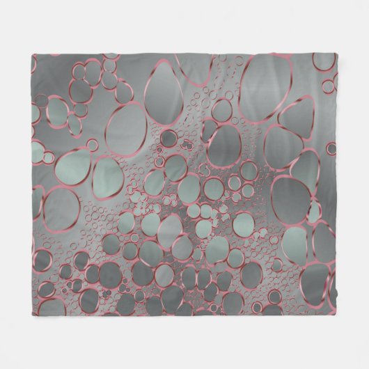 Abstract digitaal werk 3 fleece deken (Voorkant (Horizontaal))