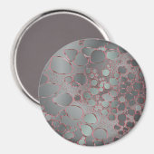 Abstract digitaal werk 3 magneet (Voorkant / Achterkant)