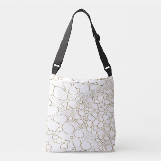 Abstract digitaal werk 4 crossbody tas (Voorkant)