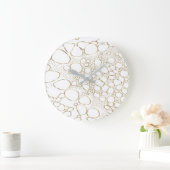 Abstract digitaal werk 4 grote klok (Huis)