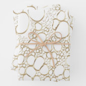 Abstract digitaal werk 4 inpakpapier vel (In situ)