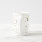 Abstract digitaal werk 4 porselein kop (Achterkant)