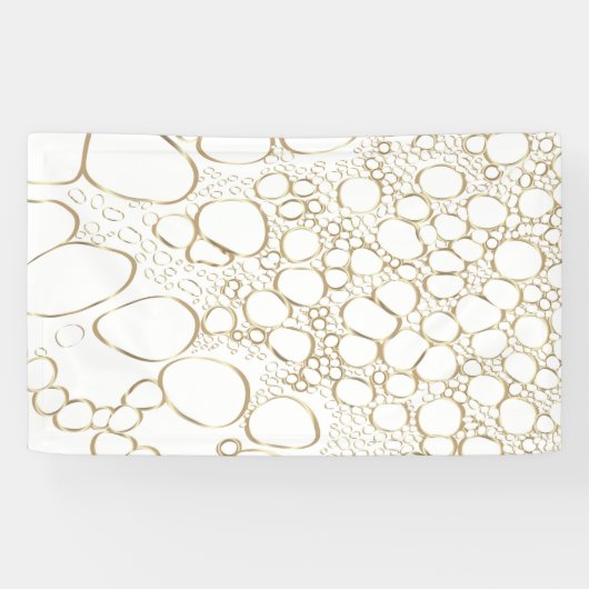 Abstract digitaal werk 4 spandoek (Horizontaal)