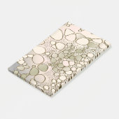 Abstract digitaal werk 5 post-it® notes (Schuin)