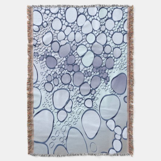 Abstract digitaal werk 6 deken (Voorkant Verticaal)