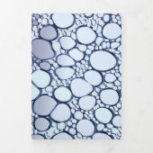 Abstract digitaal werk 6 drieluik wenskaart (Cover)