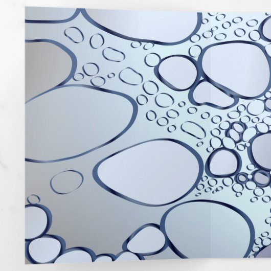 Abstract digitaal werk 6 drieluik wenskaart (Binnenzijde eerst)