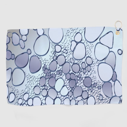 Abstract digitaal werk 6 golfhanddoek (Horizontaal)