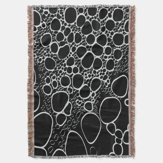 Abstract digitaal werk 7 deken (Voorkant Verticaal)