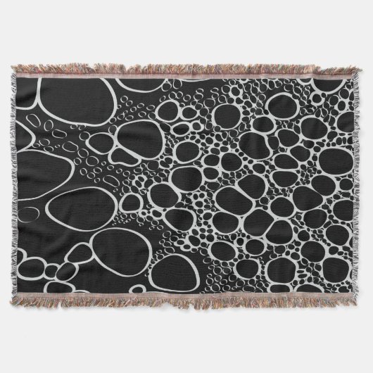 Abstract digitaal werk 7 deken (Voorkant)