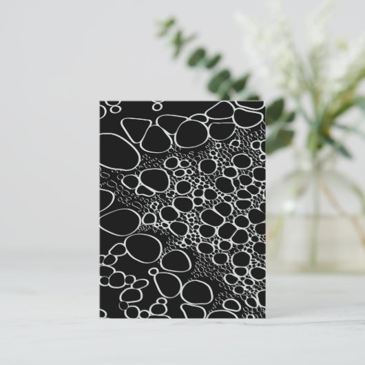Abstract digitaal werk 7 feestdagenkaart (Staand voorkant)