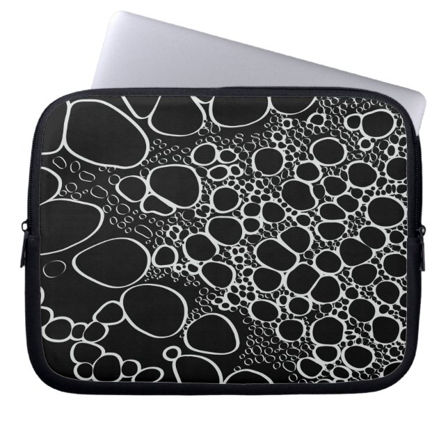 Abstract digitaal werk 7 laptop sleeve (Voorkant)