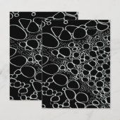 Abstract digitaal werk 7 notitiekaartje (Voorkant / Achterkant)