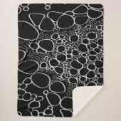 Abstract digitaal werk 7 sherpa deken (Voorkant)