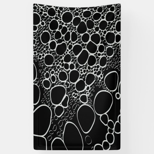 Abstract digitaal werk 7 spandoek (Verticaal)